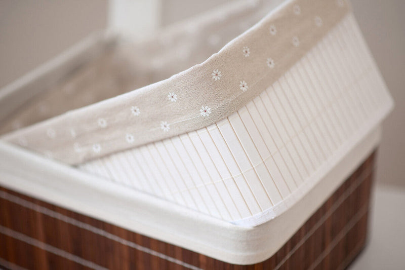 Dark Brown Bamboo Storage Boxes | Kankyo