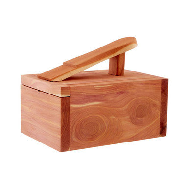 Cedar Wood Shoe Shine Box | The Dandy Sparrow