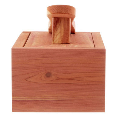 Cedar Wood Shoe Shine Box | The Dandy Sparrow