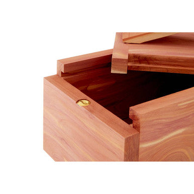 Cedar Wood Shoe Shine Box | The Dandy Sparrow