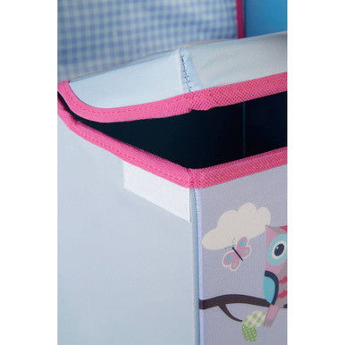 Children's Owl Design Storage Seat | Children's Storage