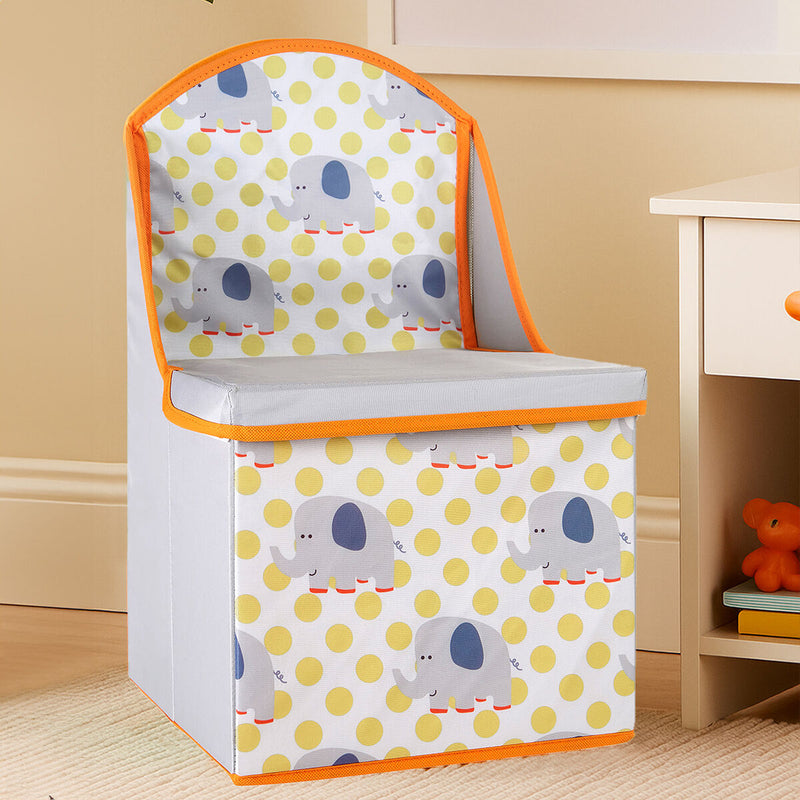 Children's Elephant Design Kids Storage Seat