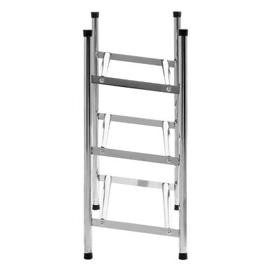  Three Tier Chrome Shoe Rack | Tavia