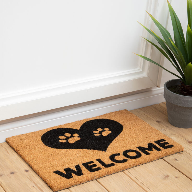 Paw Heart Doormat | Filta