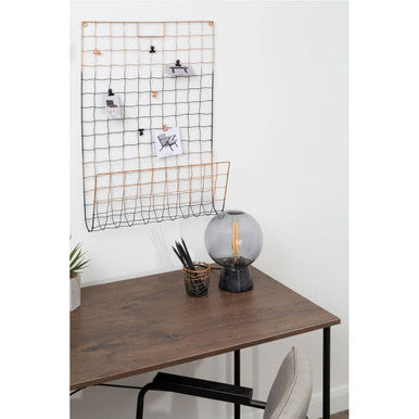 Wall Mount Magazine Rack with Clips | Mimo