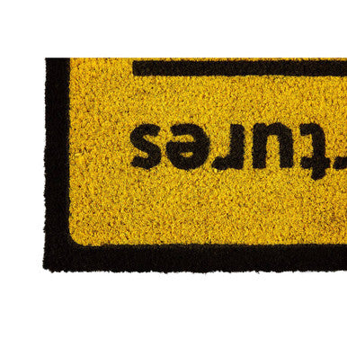 Arrivals Departures Coir Doormat | Filta
