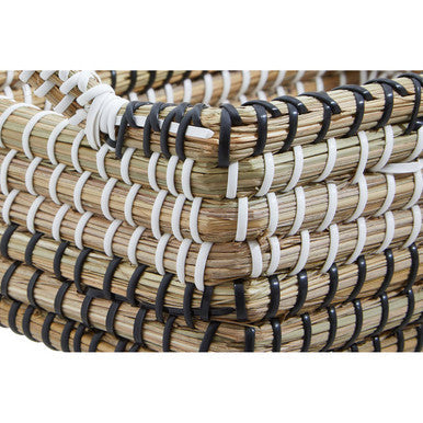 Set of Two Straw Baskets | Lidi