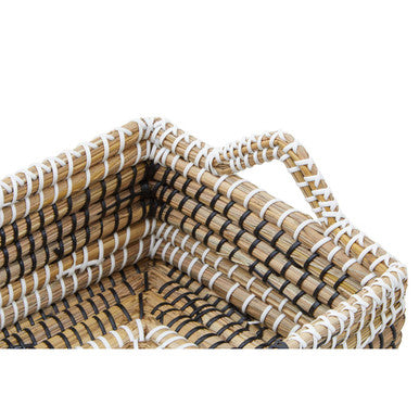 Set of Two Straw Baskets | Lidi