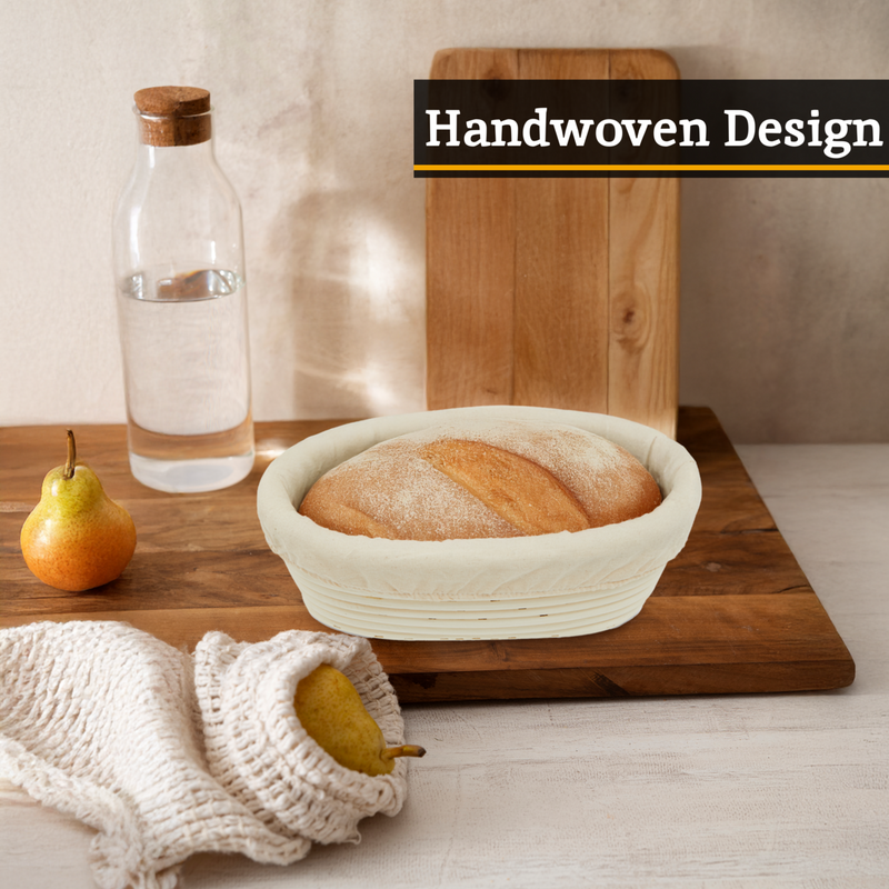 Rattan Oblong Bread Proofing Basket | Smith