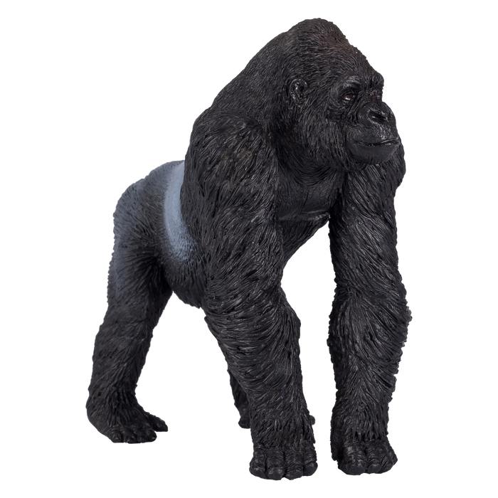 Gorilla Male Silverback Toy Realistic Wildlife Model