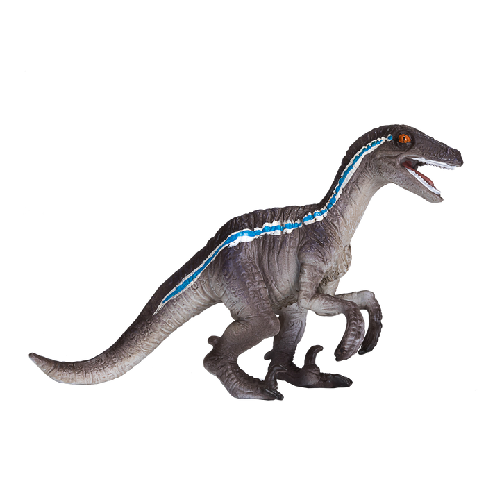 Velociraptor Crouching Toy Realistic Dinosaur Figure