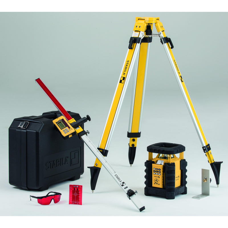 Stabila LAR 350 rotation laser, 9-piece set