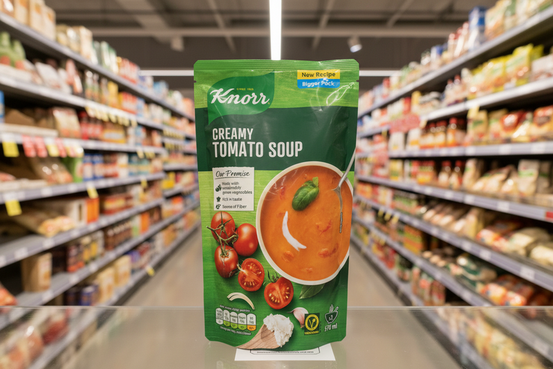 5 x Knorr Creamy Tomato Soup 570ml