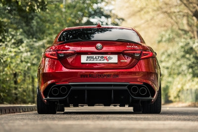 Milltek Sport - Alfa Romeo Giulia Quadrifoglio 2.9 V6 Bi-Turbo (Non OPF/GPF Models) 2017 - Exhaust System (Multiple Options)