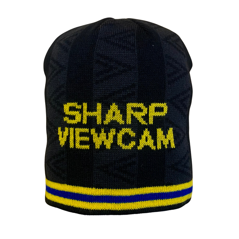 1994 SHARP Black Beanie Hat
