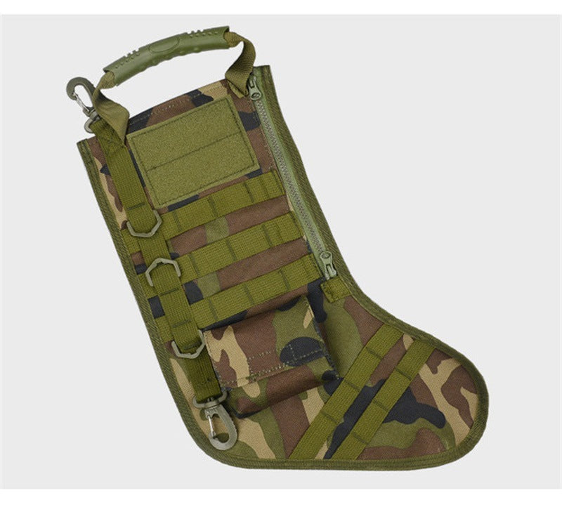 Christmas stocking bag military storage bag