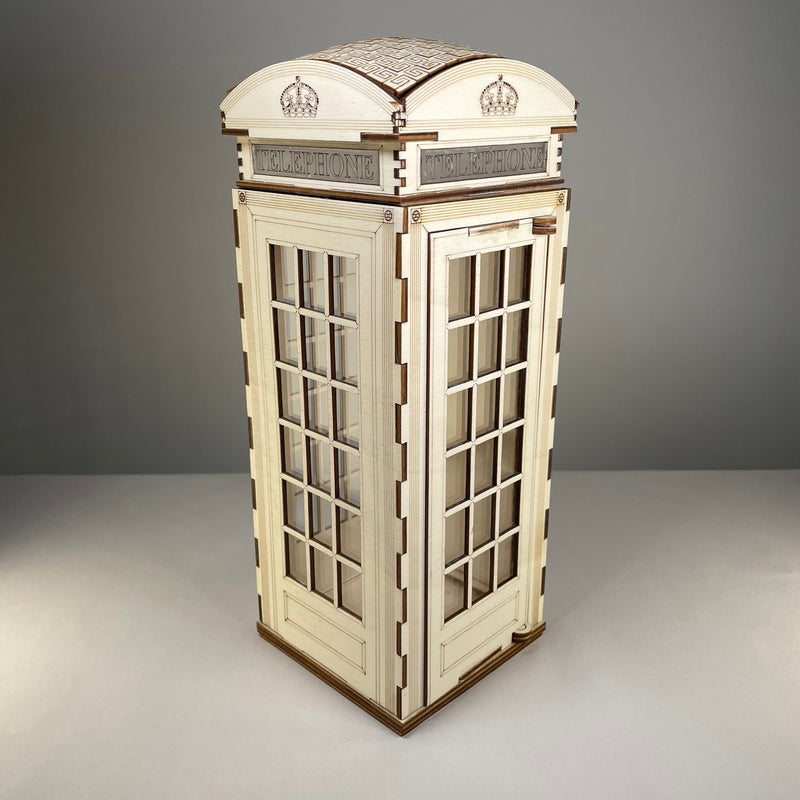 Telephone Box Lamp - Flatpack Model Kit