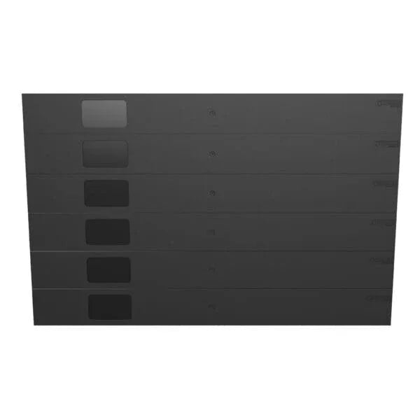 60 x 1U Rack Blanking Panels – EZIBLANK 1U–6U Adjustable Server Rack Filler Set