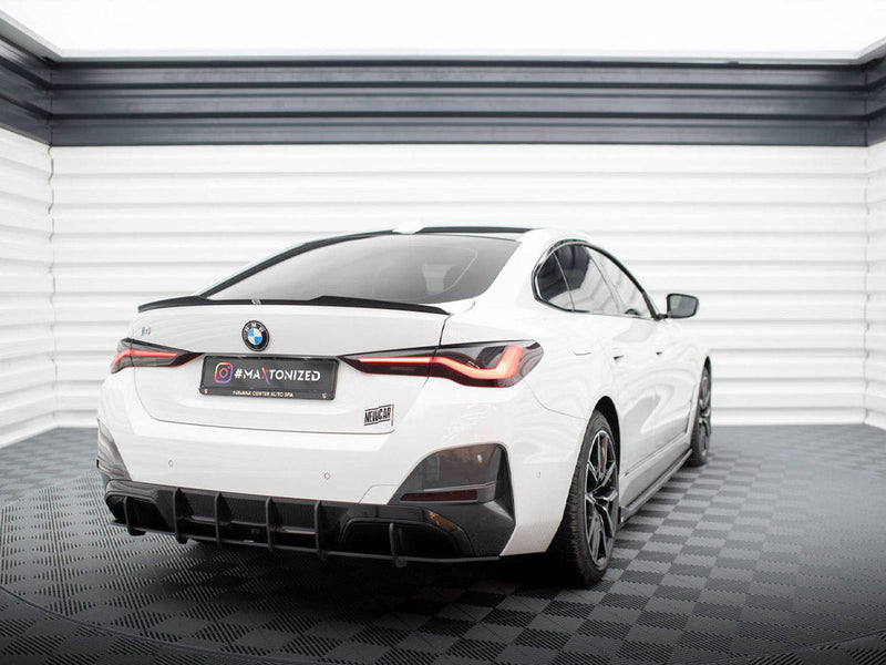 Maxton Design - STREET PRO REAR DIFFUSER BMW I4 M-PACK G26