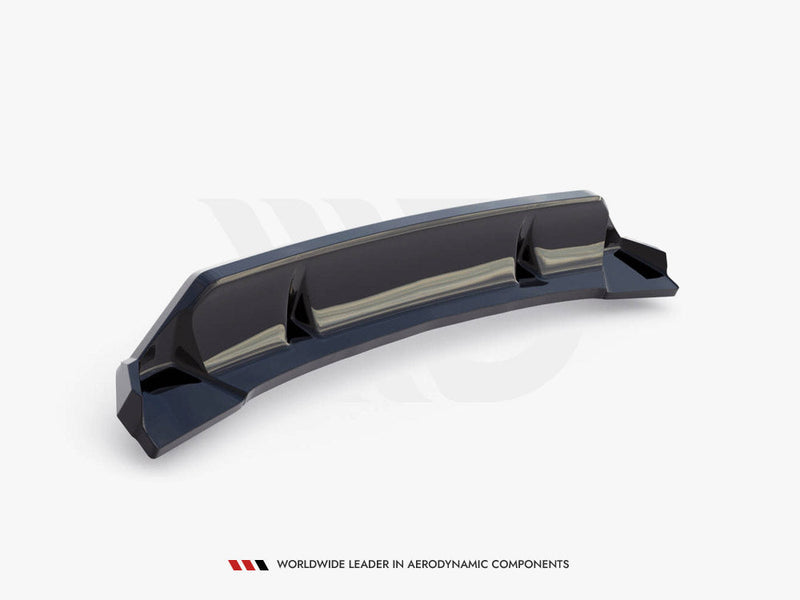 Maxton Design - CENTRAL REAR SPLITTER (VERTICAL BARS) BMW X3 M-PACK G01 FACELIFT