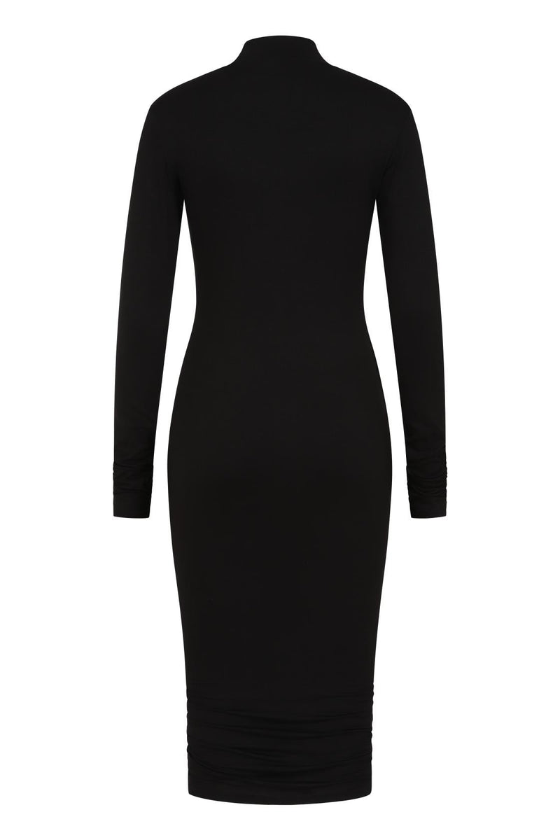 Necessary Evil Nyx Goth Midi Dress
