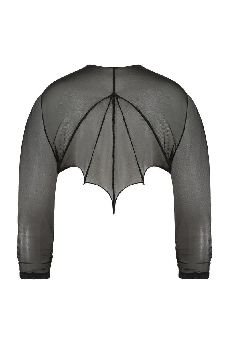 Necessary Evil Cybele Mesh Bat Wing Effect Bolero