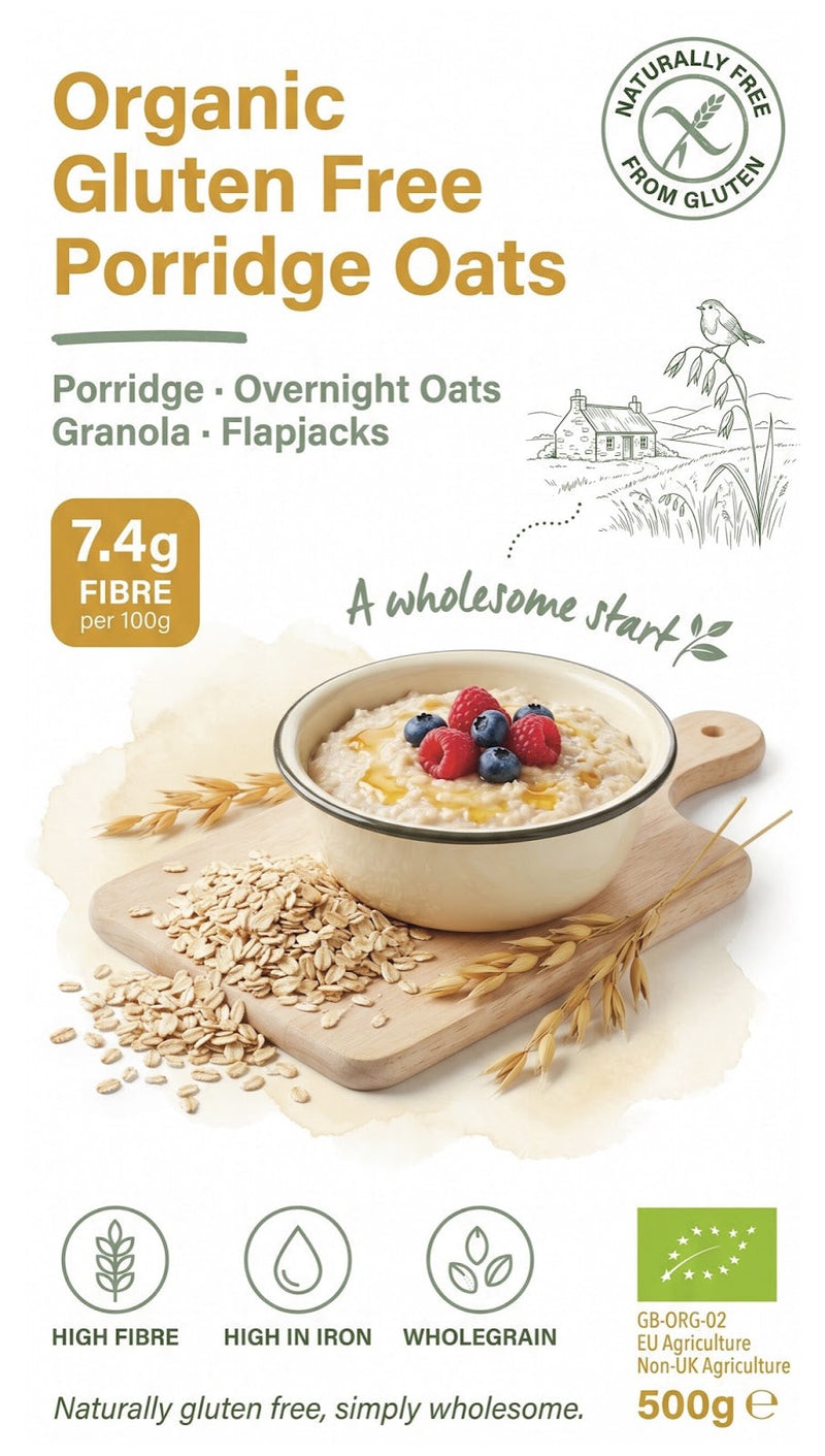 Organic Gluten Free Porridge Oats