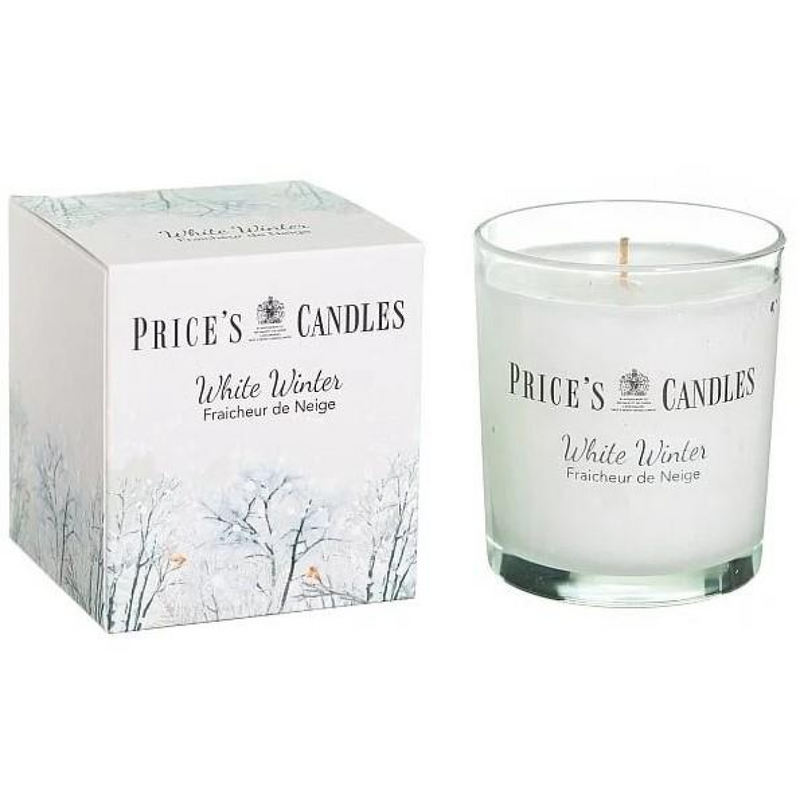 Price's Small Jar Candle 170g – White Winter