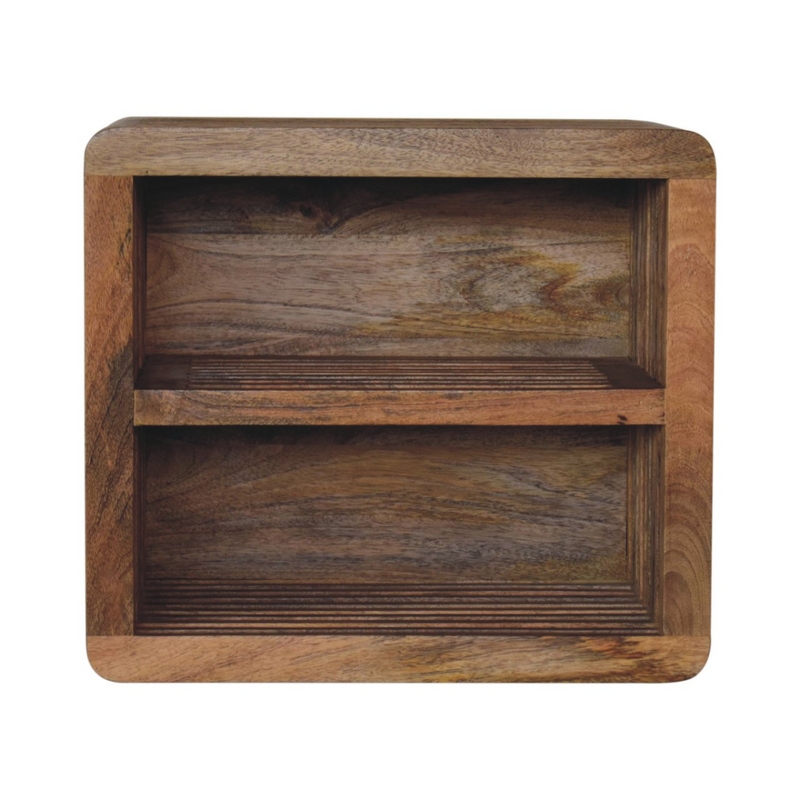 Artisan Furniture Solid Wood Soba Wall Mounted Bedside