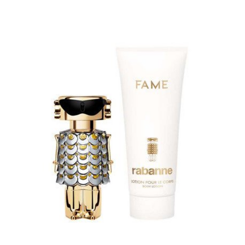 Paco Rabanne Fame Gift Set (Eau De Parfum 50ml  Body Lotion 100ml)
