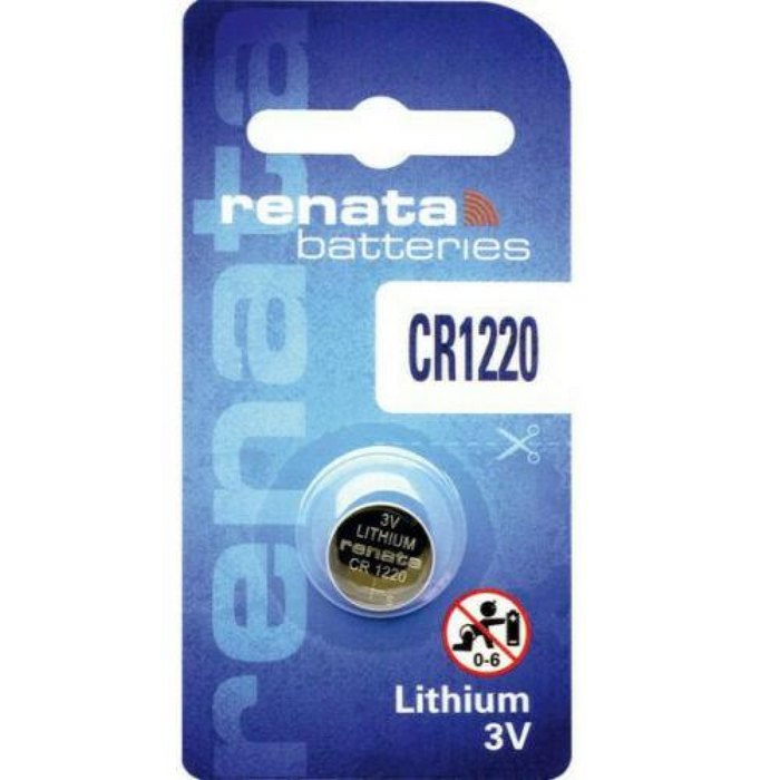 Renata CR1220 Lithium Watch Battery (1PC)