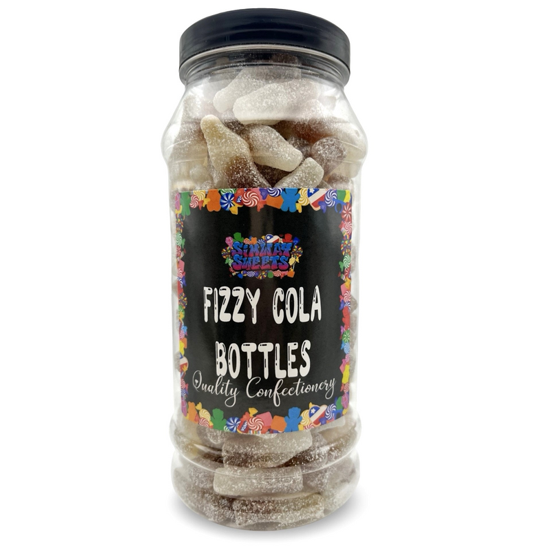 Fizzy Cola Bottles Retro Sweets Gift Jar - 700g