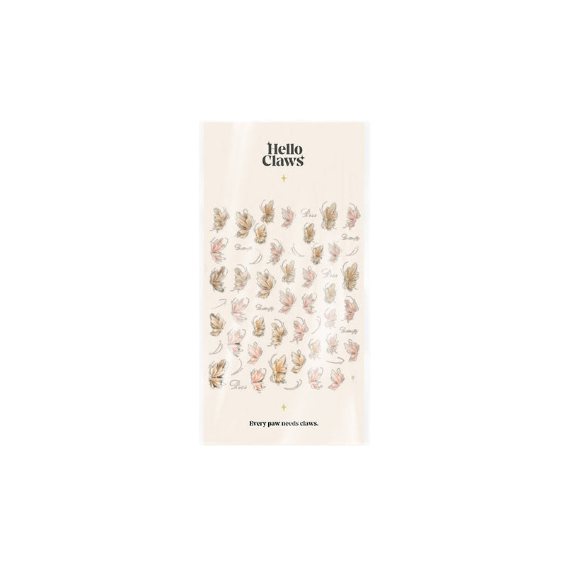 Hello Claws | Pink Flower 5D Nail Deco Sticker