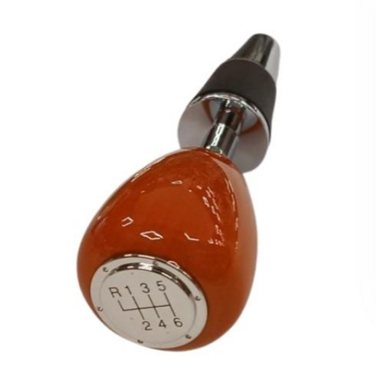 Miniature Gear Stick Paper Weight Gift Set Solid Light Brown Wood IMP438CW