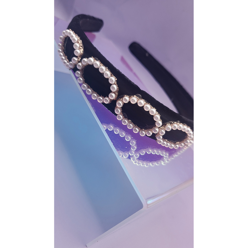 Oval Pearl Hair band