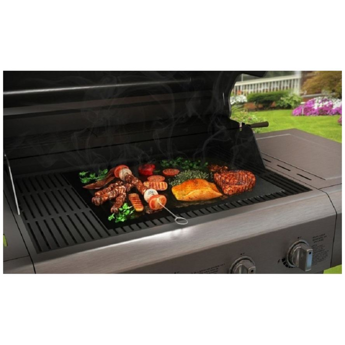 VINSANI RECTANGLE BBQ GRILL MAT x 10