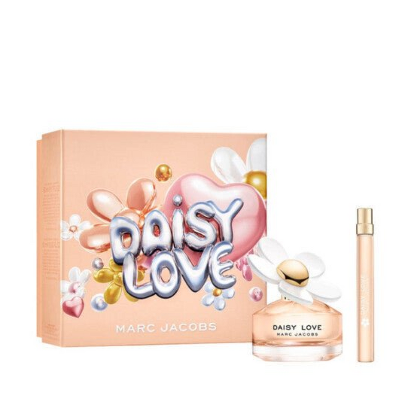 Marc Jacobs Daisy Love Gift Set (Eau De Toilette Spray 50ml  Eau De Toilette Spray 10ml)