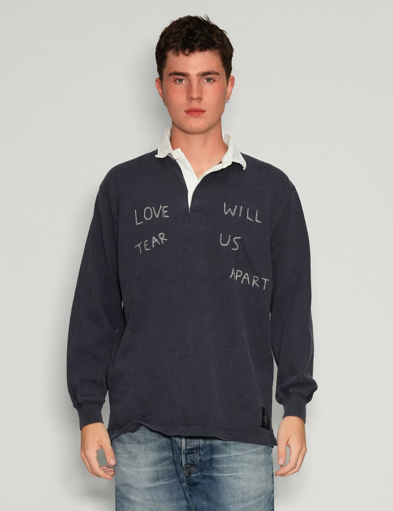 'Love Will Tear Us Apart' rugby Shirt