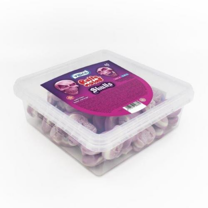Jelly Filled Skulls 75 Pieces Sweets