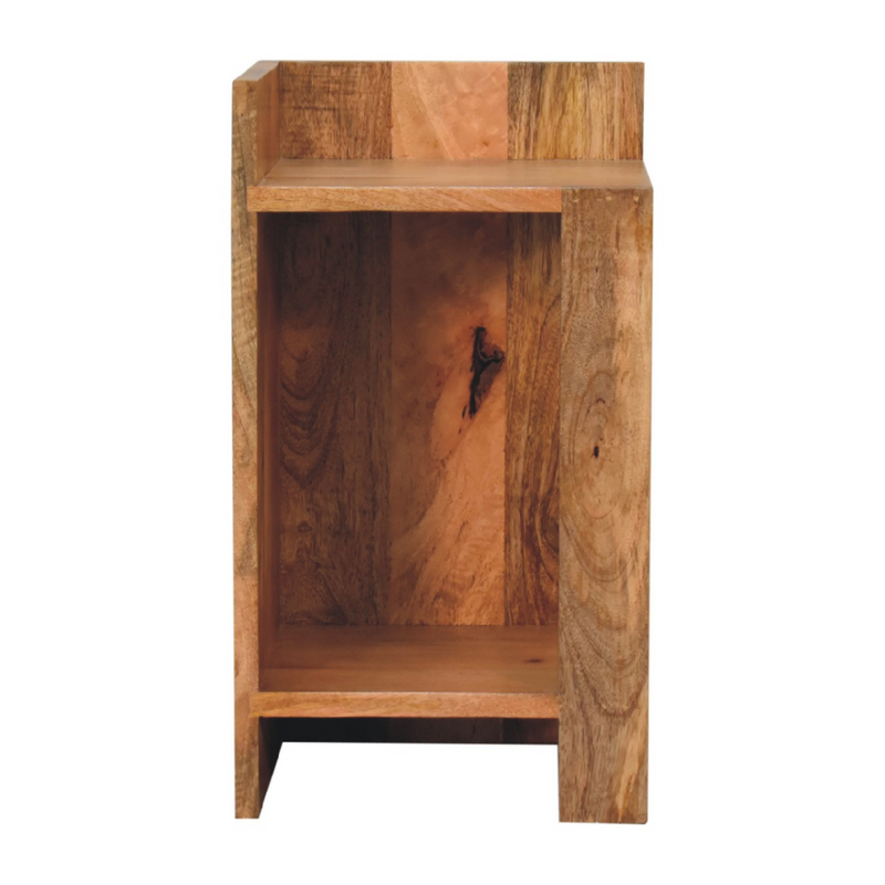 Artisan Furniture Solid Wood Oak-ish Box Bedside