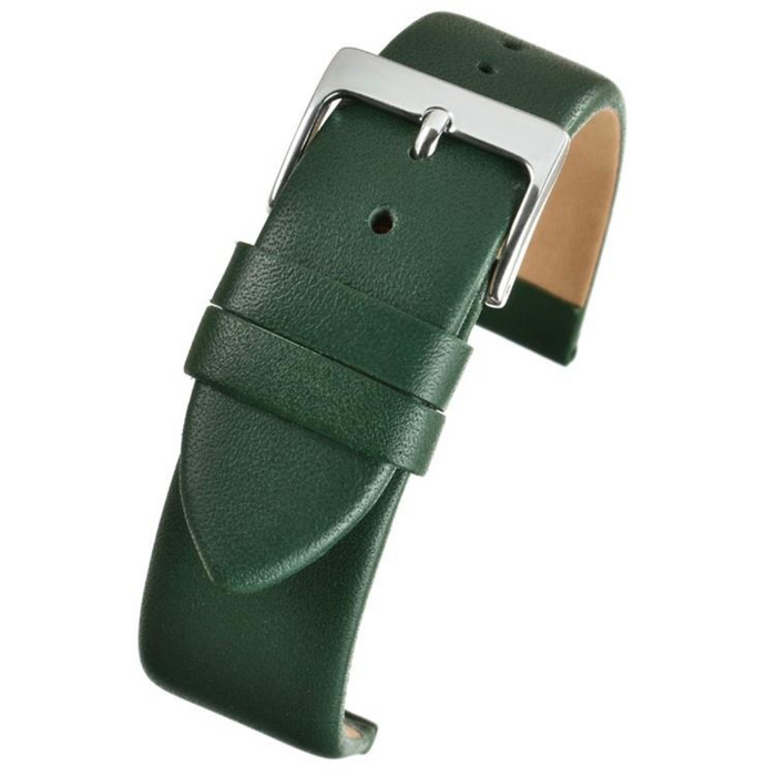 Green Calf Leather Watch Strap 10mm