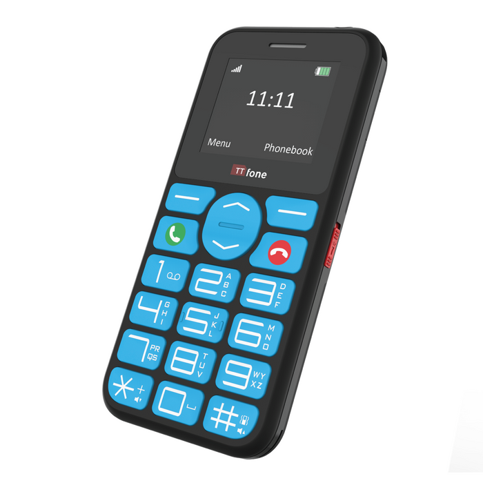 TTfone TT190 Blue Keypad