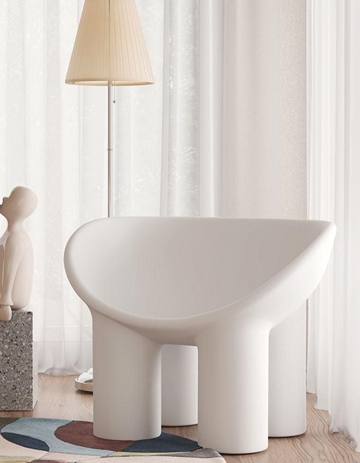 Roly Poly Fiberglass Armchair