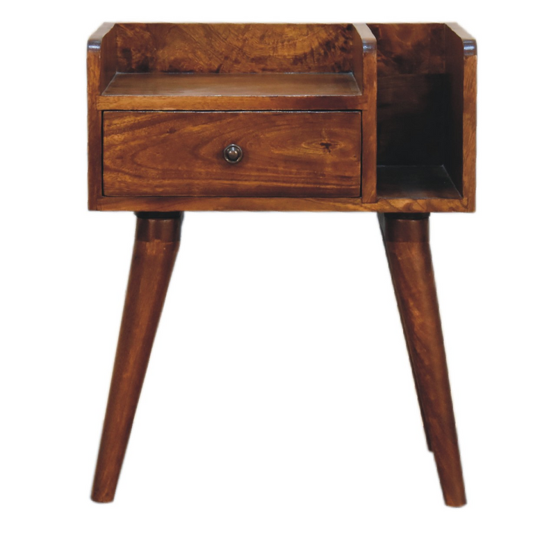 Artisan Furniture Solid Wood Chestnut Collective Bedside