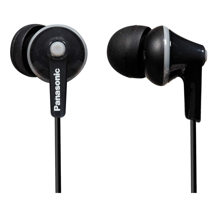 Panasonic Ergofit Earphones RP-HJE125E-B - Black