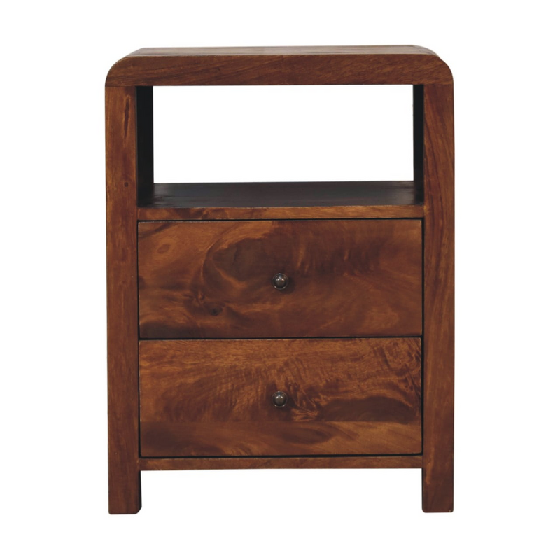 Artisan Furniture Solid Wood Aspen Bedside