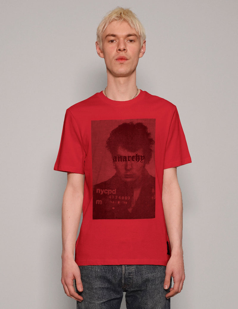 'Anarchy' T-Shirt in Red