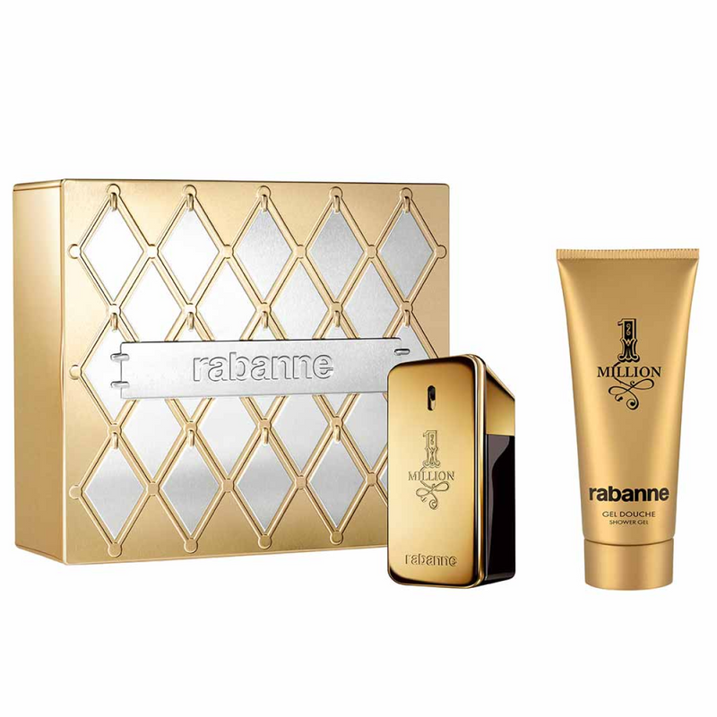 Paco Rabanne 1 Million Gift Set (Eau De Toilette Spray 50ml  Shower Gel 100ml)