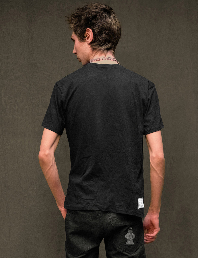 'We're Into Chaos' T-Shirt in Black