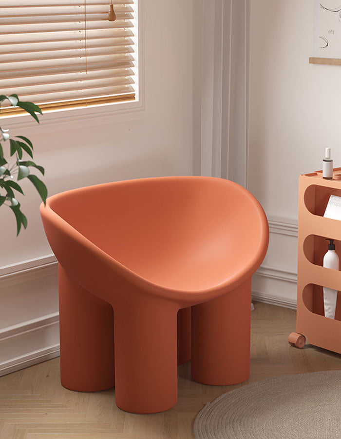 Roly Poly Fiberglass Armchair
